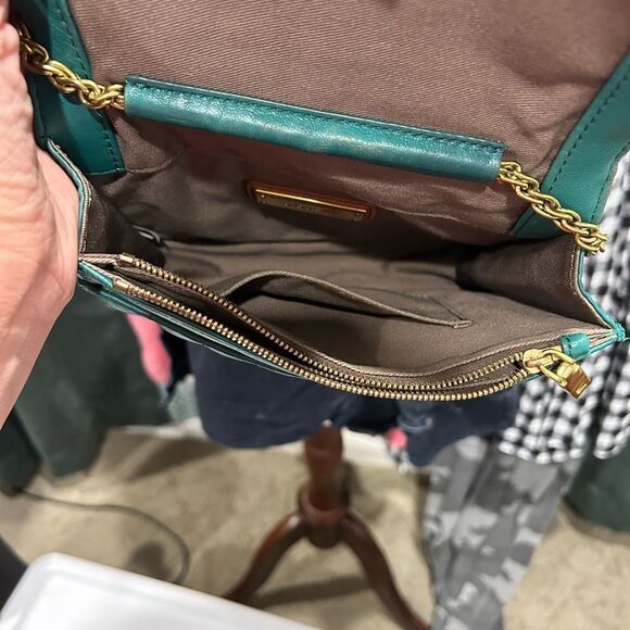 J Crew Green over the shoulder/Crossbody handbag - Picture 11 of 11